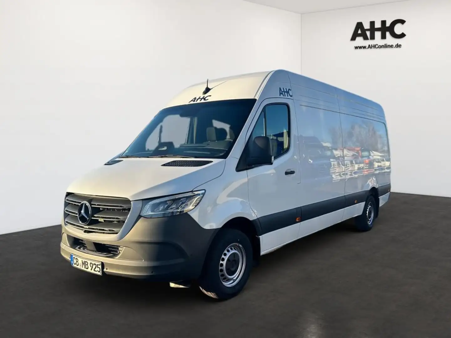 Mercedes-Benz Sprinter 319 KA L3H2 AHK KAM AUT NAVI LED SHZ Blanc - 1