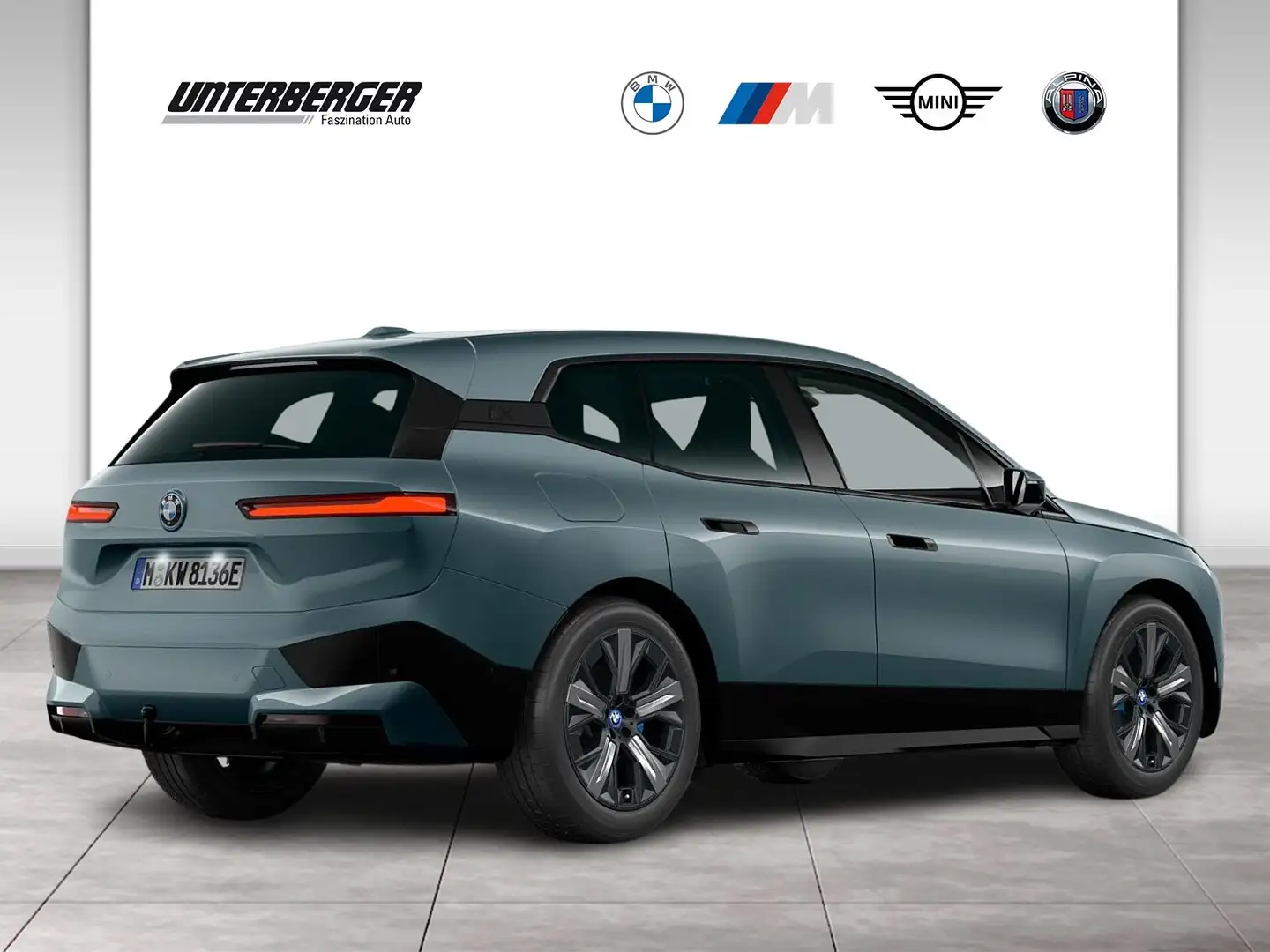 BMW iX xDrive40 Sportpaket AHK ACC 360° HK HUD Blau - 2