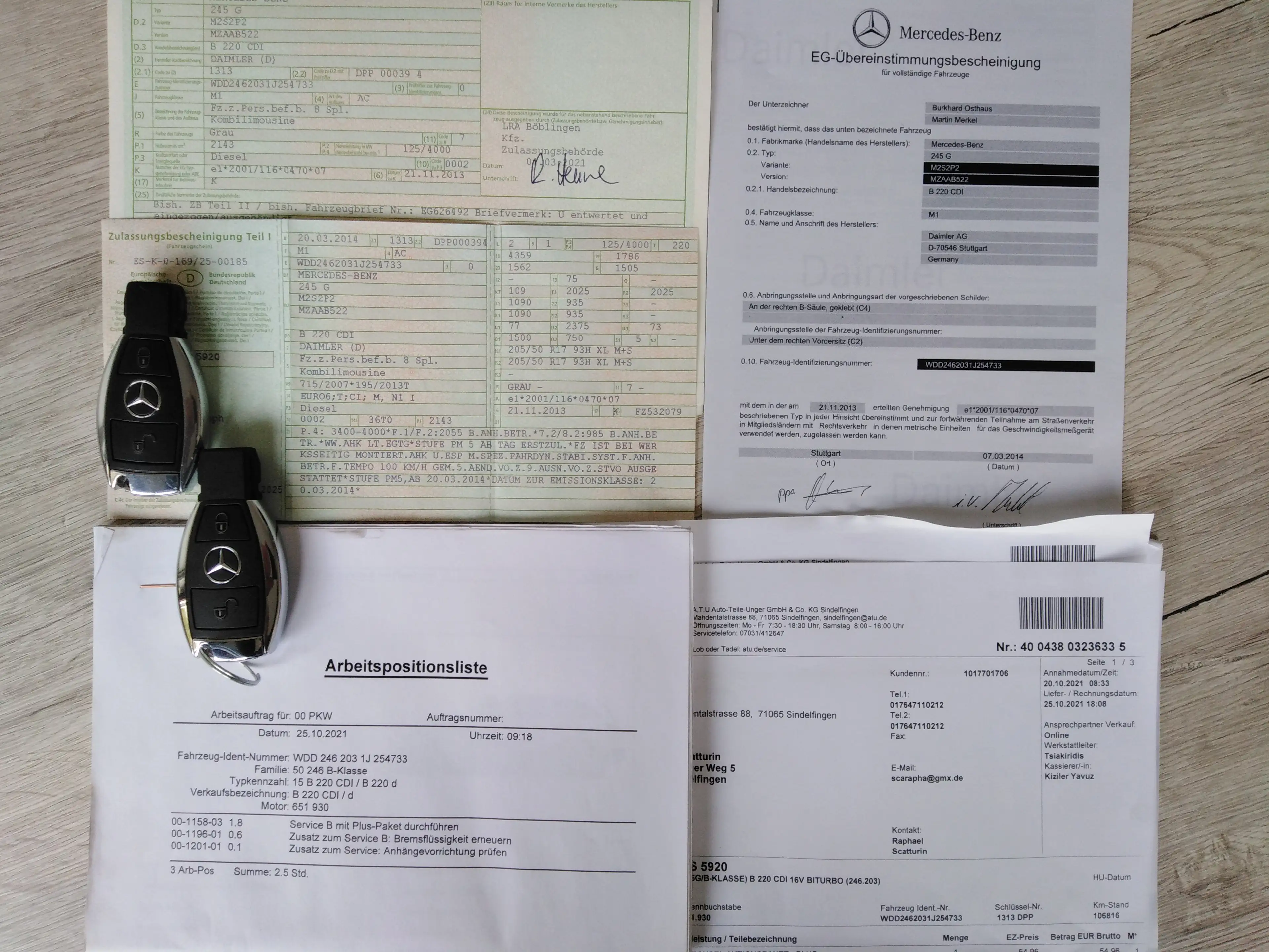 Mercedes-Benz B 220 cdi-Automatik-Kamera-AHK-Euro6-Harman — photo 9