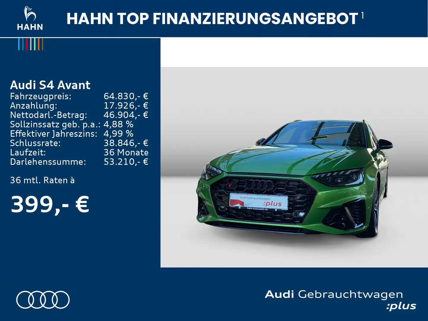 Audi S4 3.0TDI quattro S tronic HUD B&O Pano Ma Verde - 2