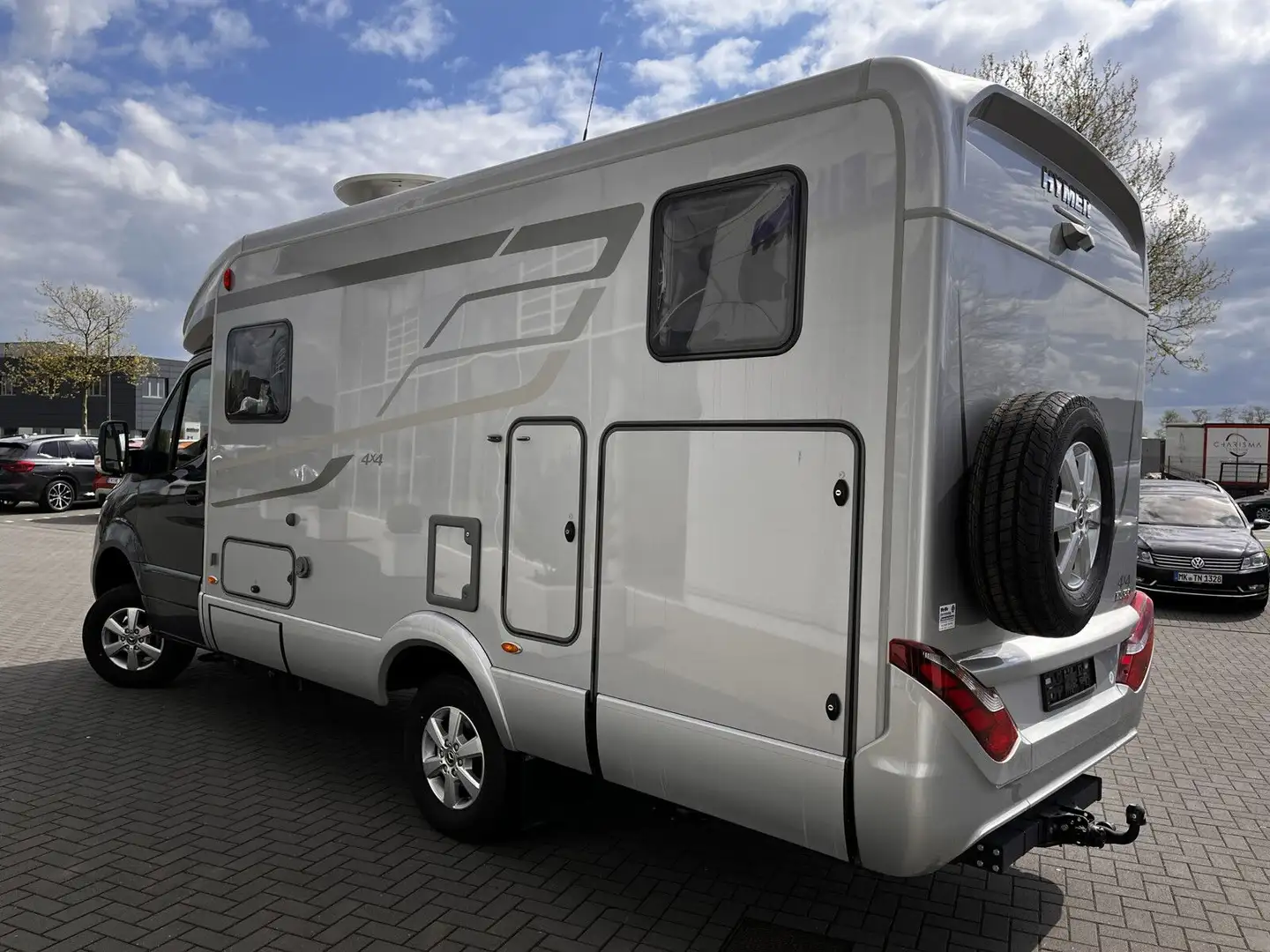 Hymer/Eriba ML-T 580 *Allrad / Hubstützenanlage* Silber - 2