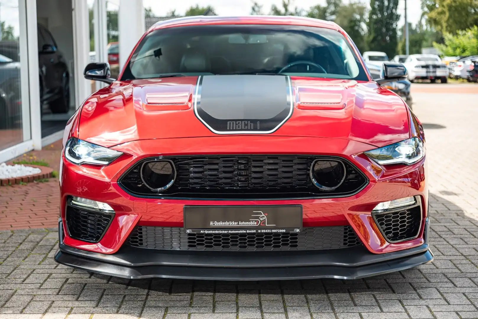 Ford Mustang 5.0 GT MACH1 PERFORMANCE NAVI Rouge - 2