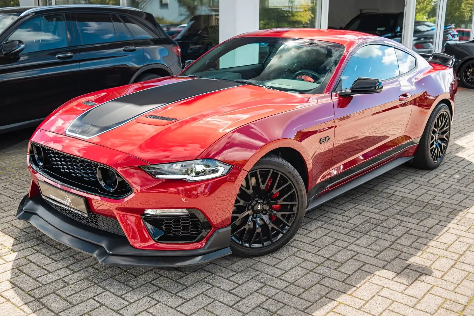 Ford Mustang 5.0 GT MACH1 PERFORMANCE NAVI Rosso - 1