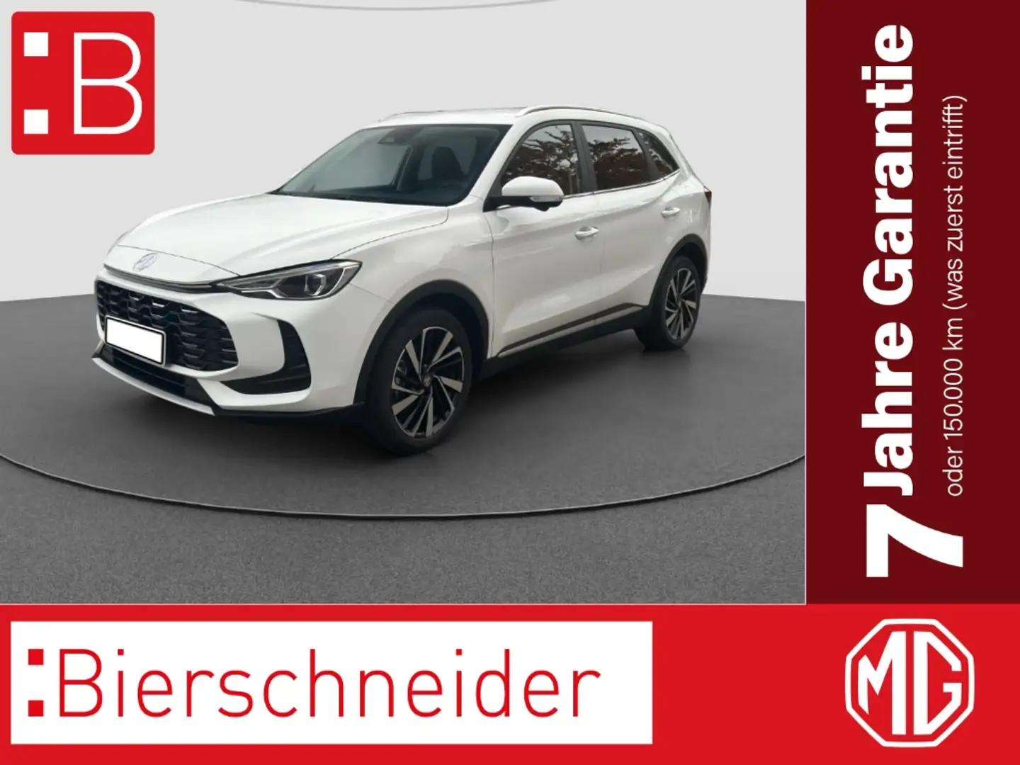 MG ZS HEV Luxury Blanc - 1