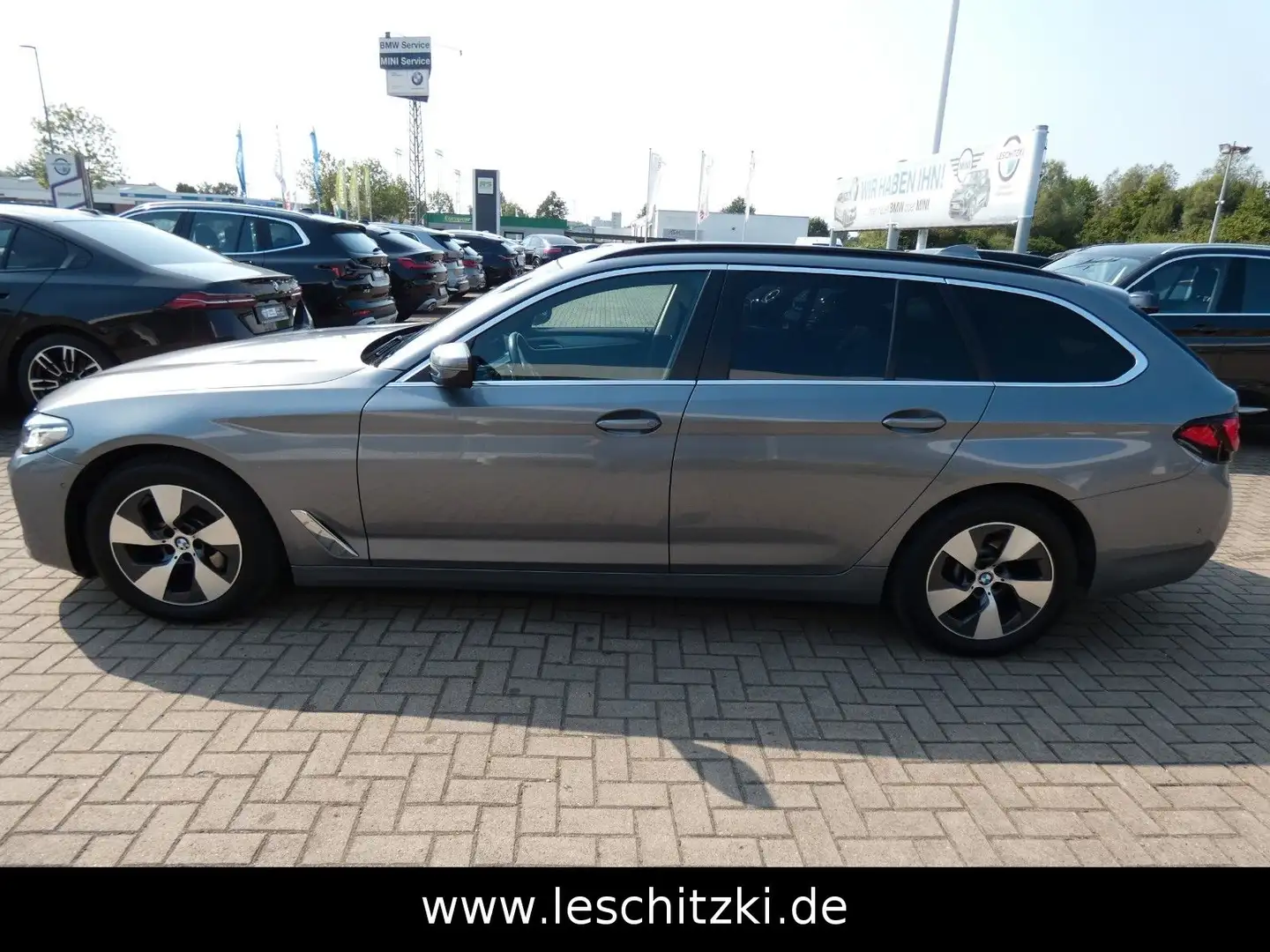 BMW 520 d Touring Automatik/Leaserlicht/Head-Up Gris - 2