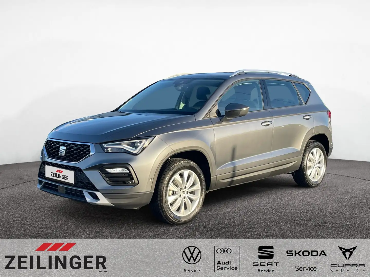SEAT Ateca Style TSI DSG|AHK|NAVI|ACC|KAMERA|SITZHZ Grau - 1