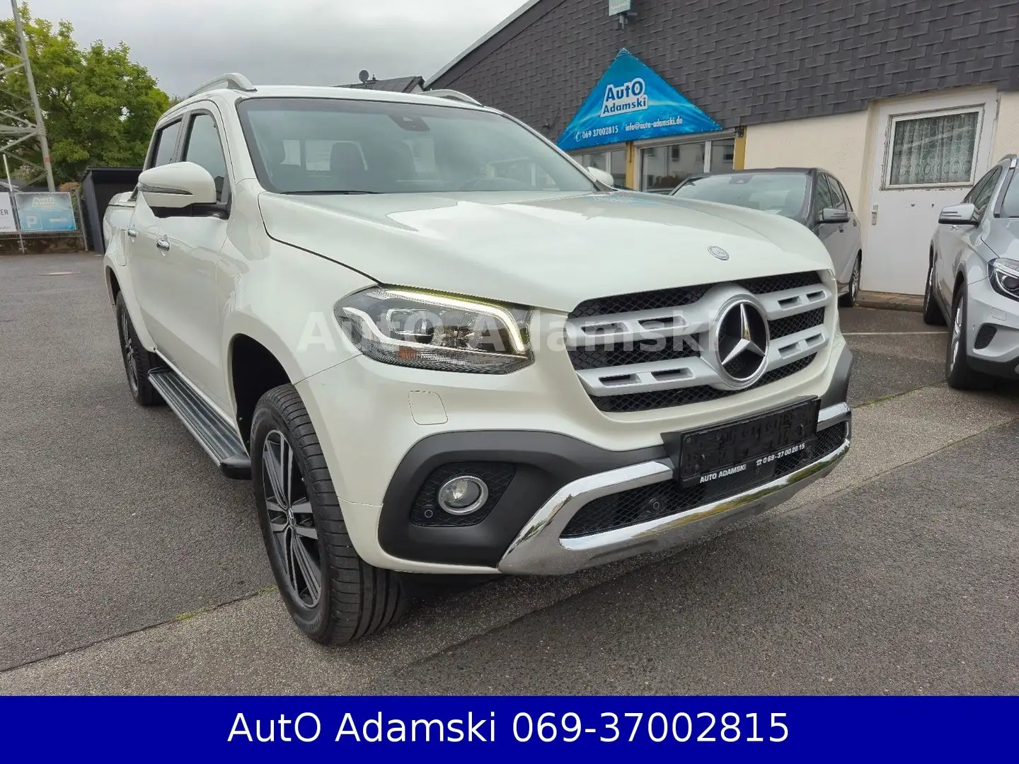 Mercedes-Benz X 250 d 4M 1.Hand DK 360° Chrom LED Power 115tkm Weiß - 1