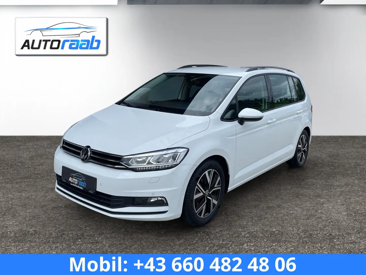Volkswagen Touran Comfortline 1,5 TSI *DIGITAL*RFK*LED*ACC*NAVI* Weiß - 1