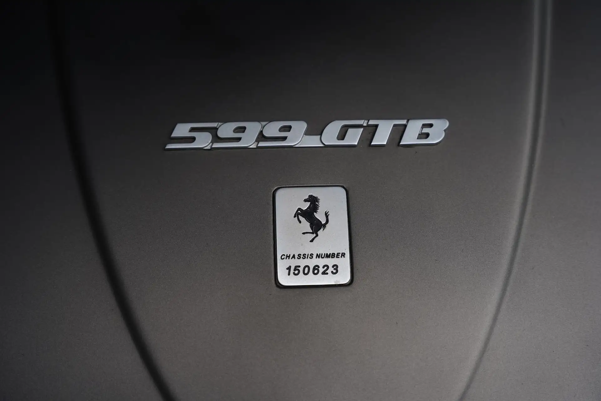 페라리 599 GTB Fiorano 2006 회색 사진 4