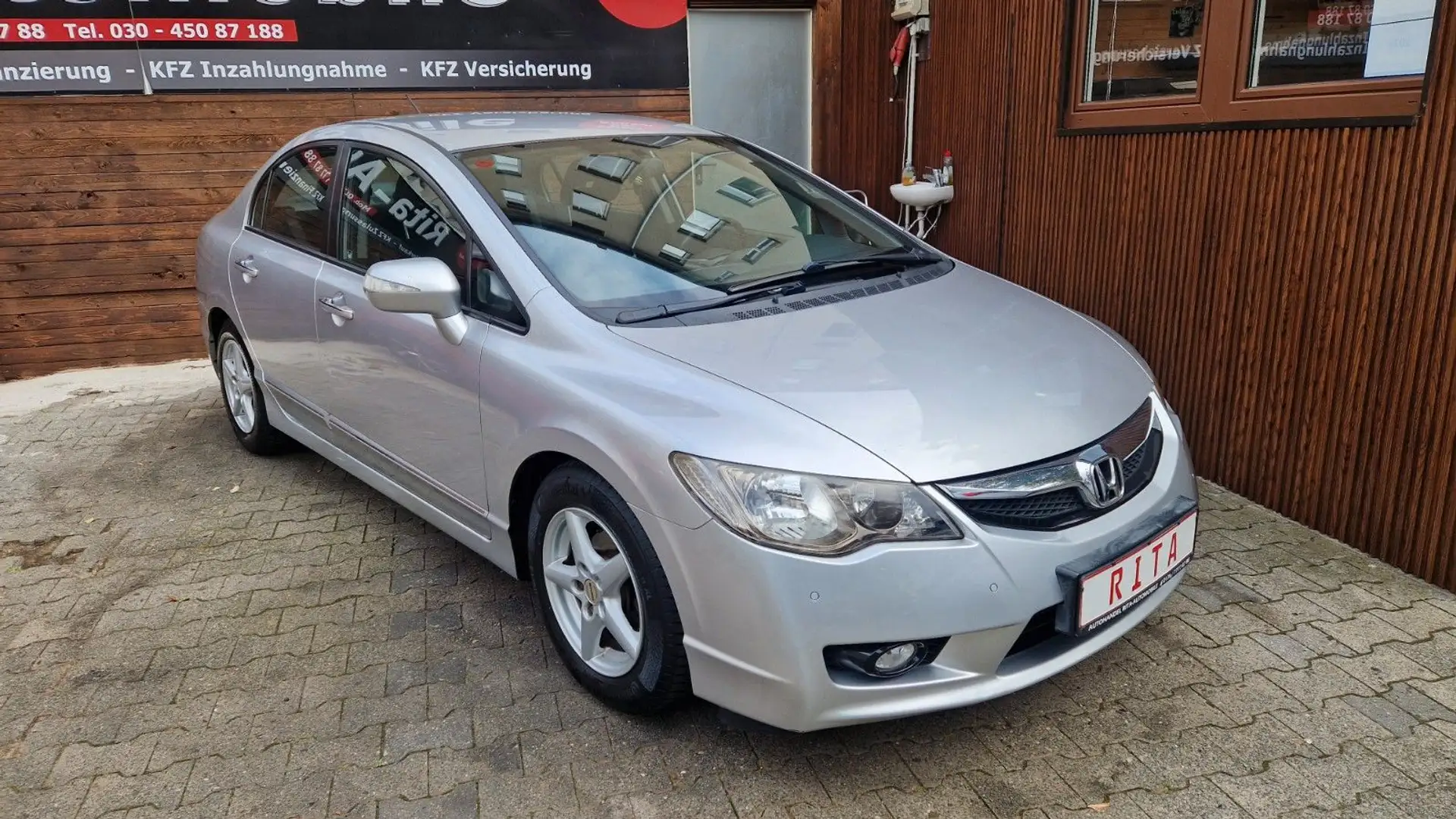 Honda Civic Hybrid Lim. 4-trg. Comfort, PDC, SHZ Zilver - 1