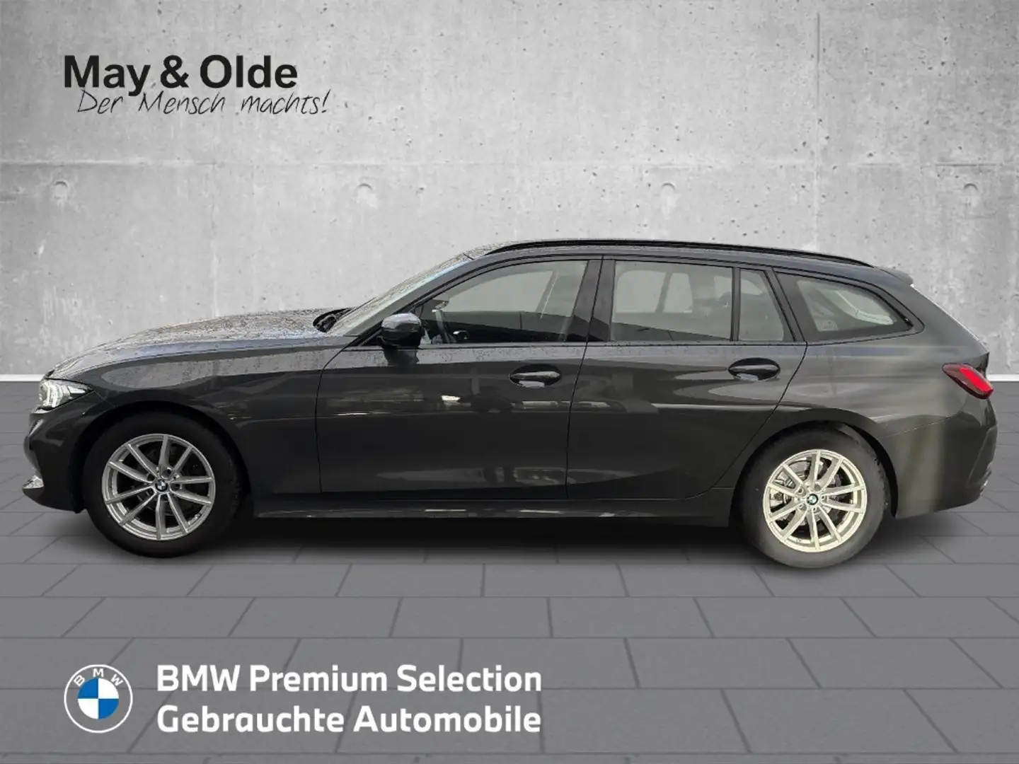 BMW 320 i Touring HUD Navi LED PA Navi SHZ E-Sitze Grau - 2