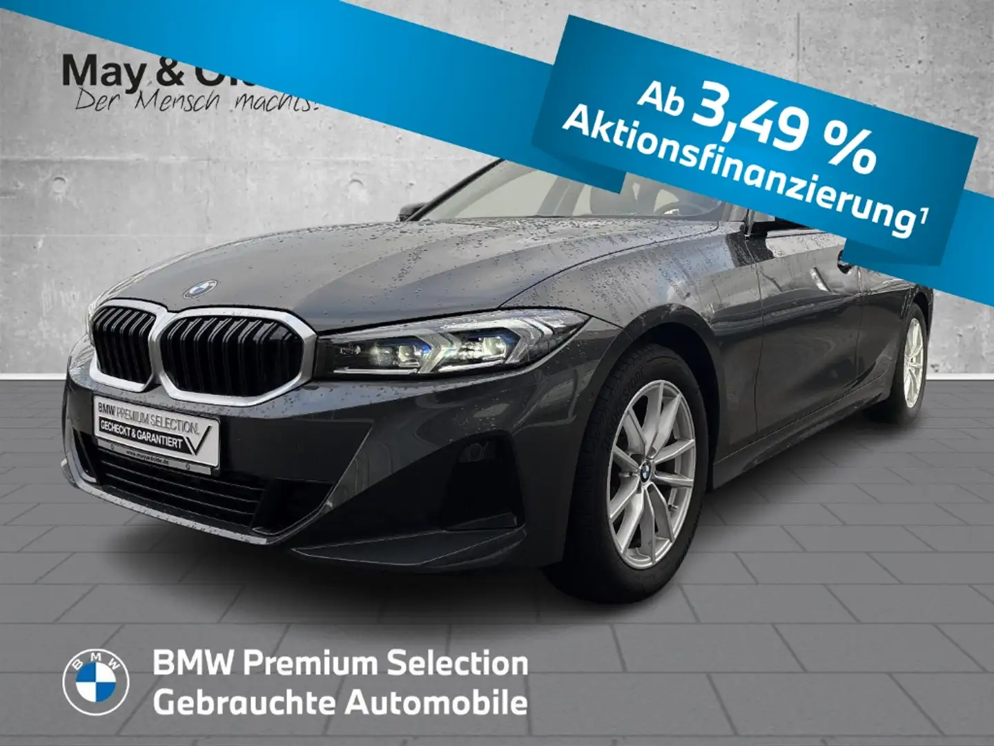 BMW 320 i Touring HUD Navi LED PA Navi SHZ E-Sitze Grau - 1