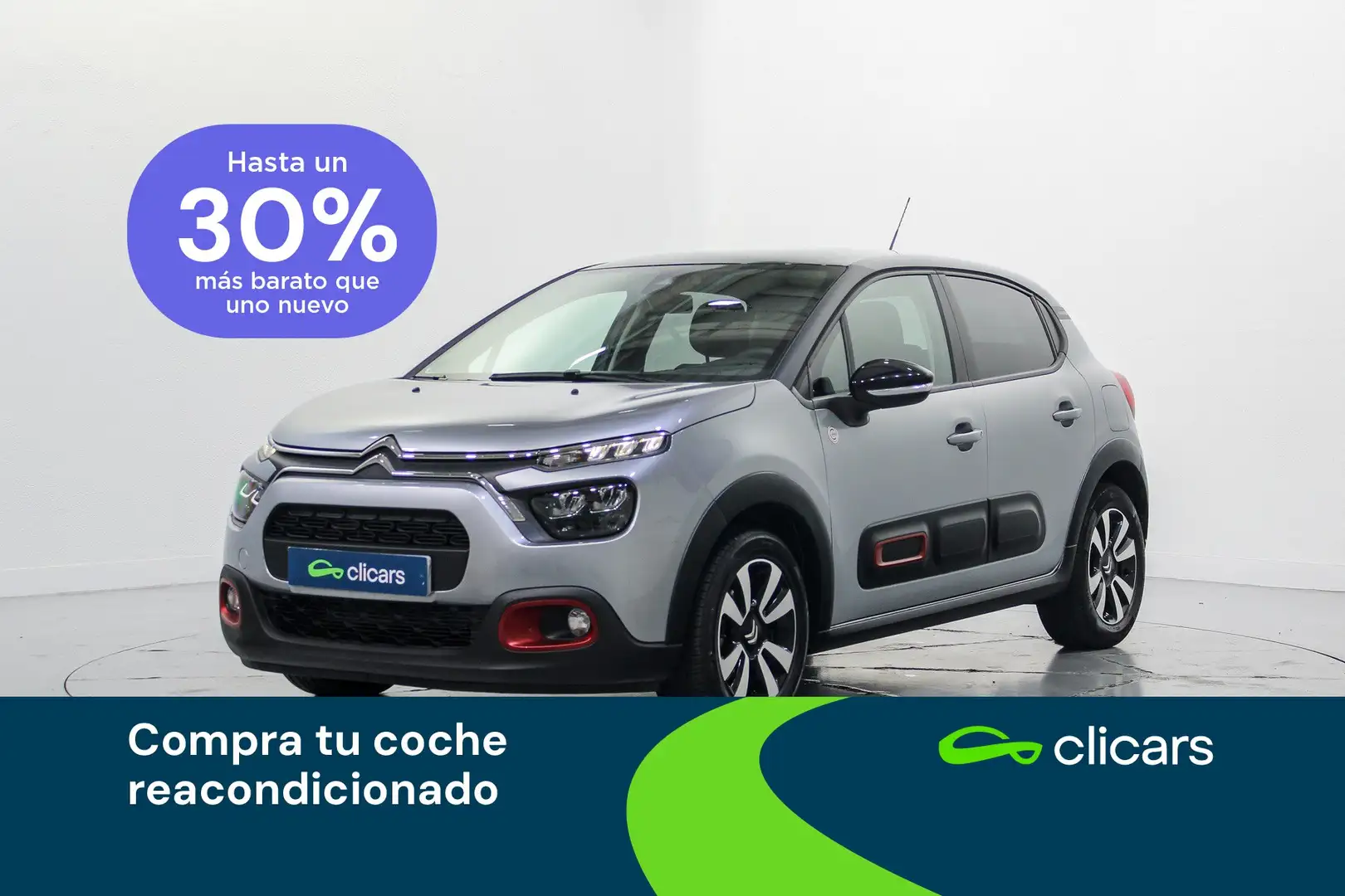 Citroen C3 1.5BlueHDi S&S C-Series 100 Gris - 1