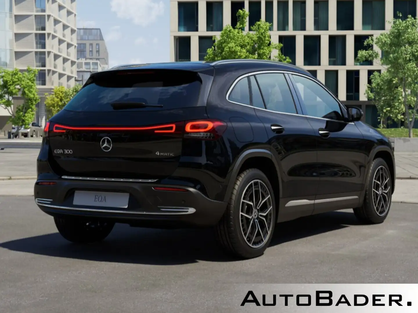 Mercedes-Benz EQA 300 EQA 300 4M LED KeylGO RFK Spgl-Pkt 19" AMG eHeck Schwarz - 2