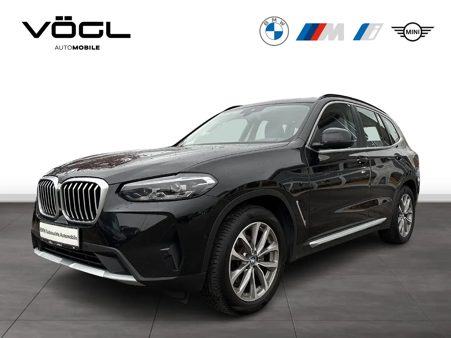 BMW X3 xDrive20d Panoramadach Head-Up AHK Noir - 1