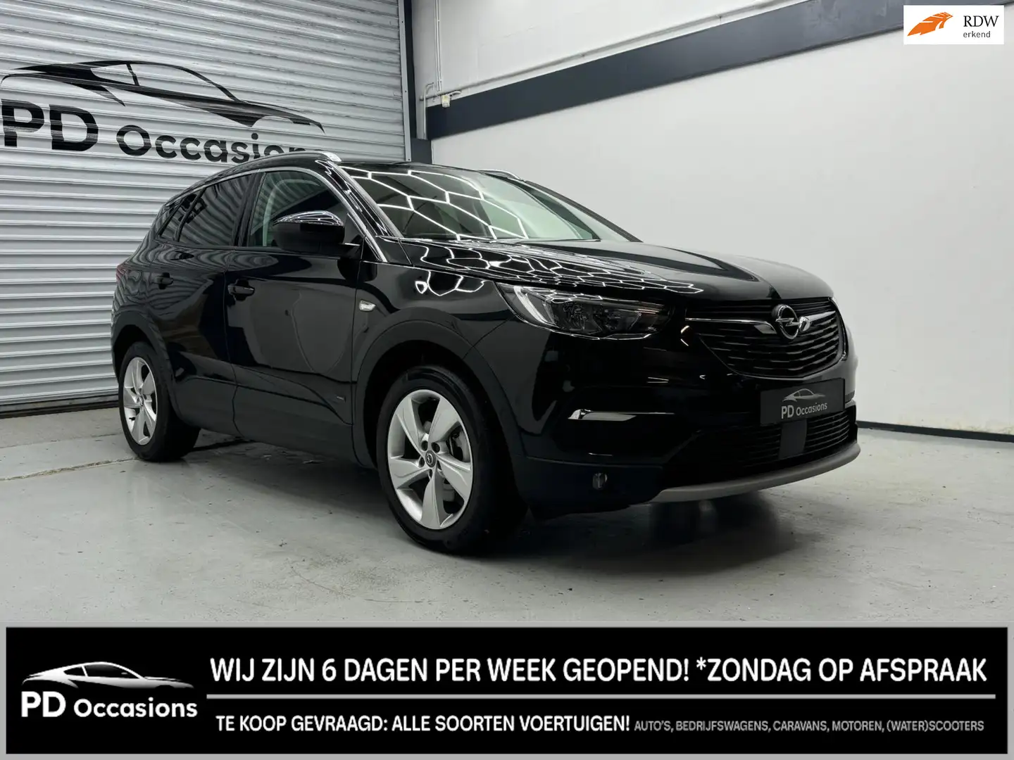 Opel Grandland 1.6 Turbo Hybrid Plug-in Business Elegance Trekhaa Nero - 1