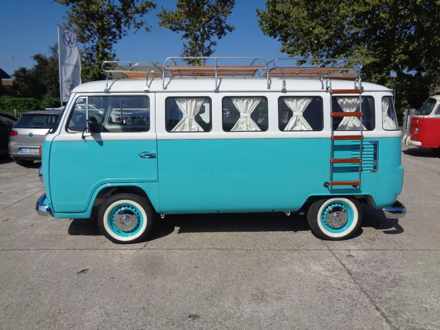 Volkswagen T2 KOMBI CAMPER Bianco - 2