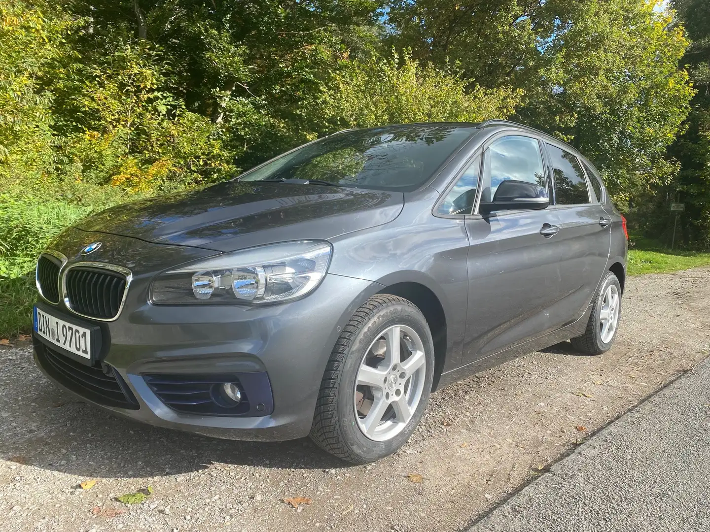 BMW 216 2er Active Tourer Diesel 216d Aut. Sport Line Grey - 1