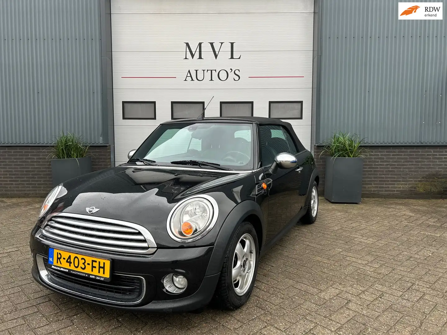 MINI One Cabrio Mini 1.6 / RIJKLAAR / NETTE AUTO Noir - 1