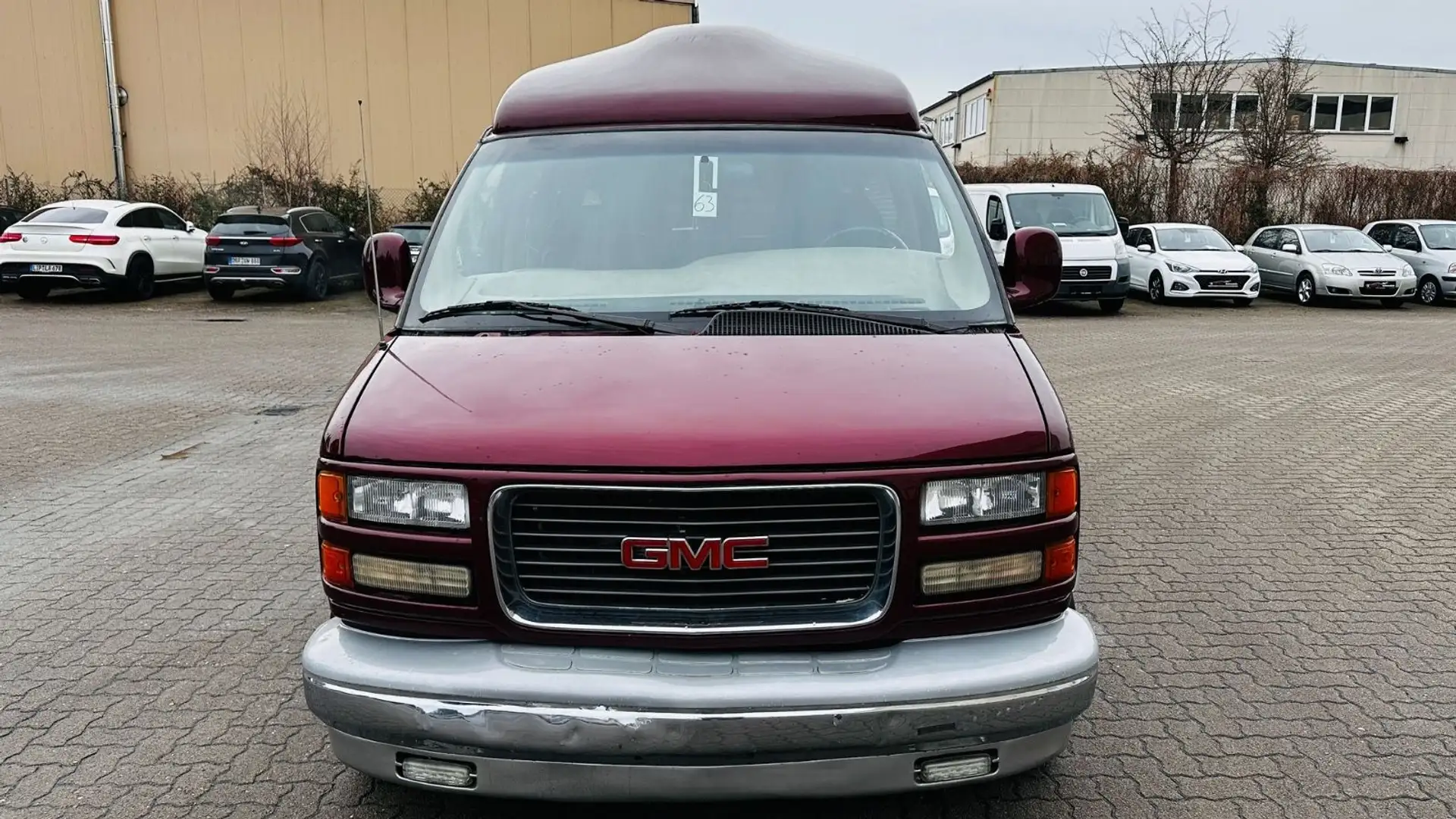 Chevrolet Chevy Van G10 1500 Tüv/Au NEU 5.7 V8 Kırmızı - 2