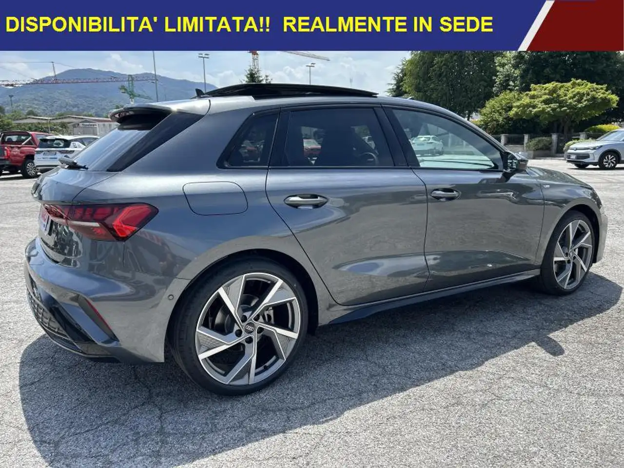 Audi A3 SPB 35 TDI S Tronic S line edition S-LINE PLUS+TETTO KM0, миниатюра 3