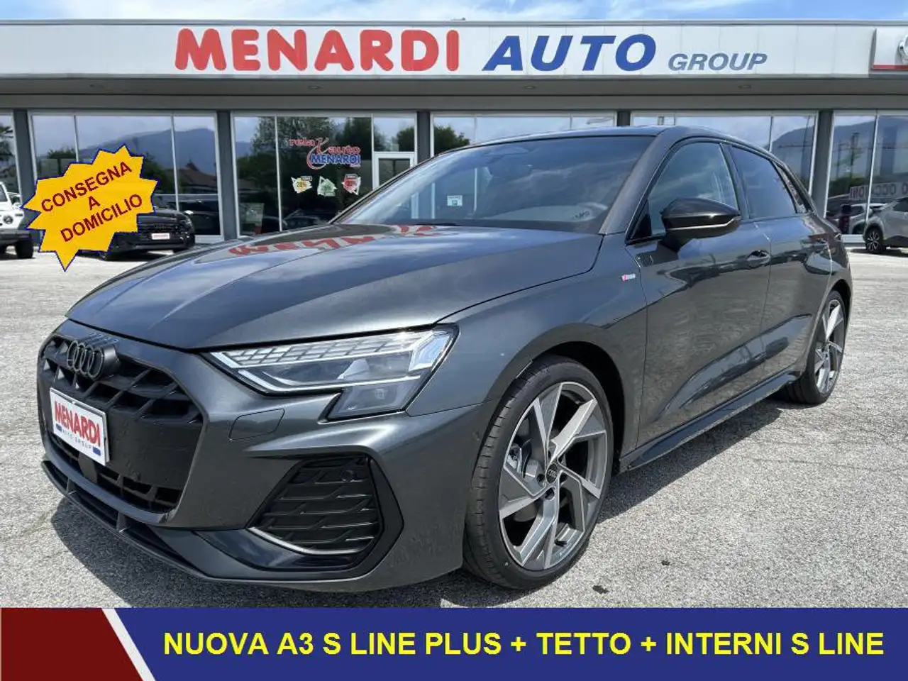 Audi A3 SPB 35 TDI S Tronic S line edition S-LINE PLUS+TETTO KM0