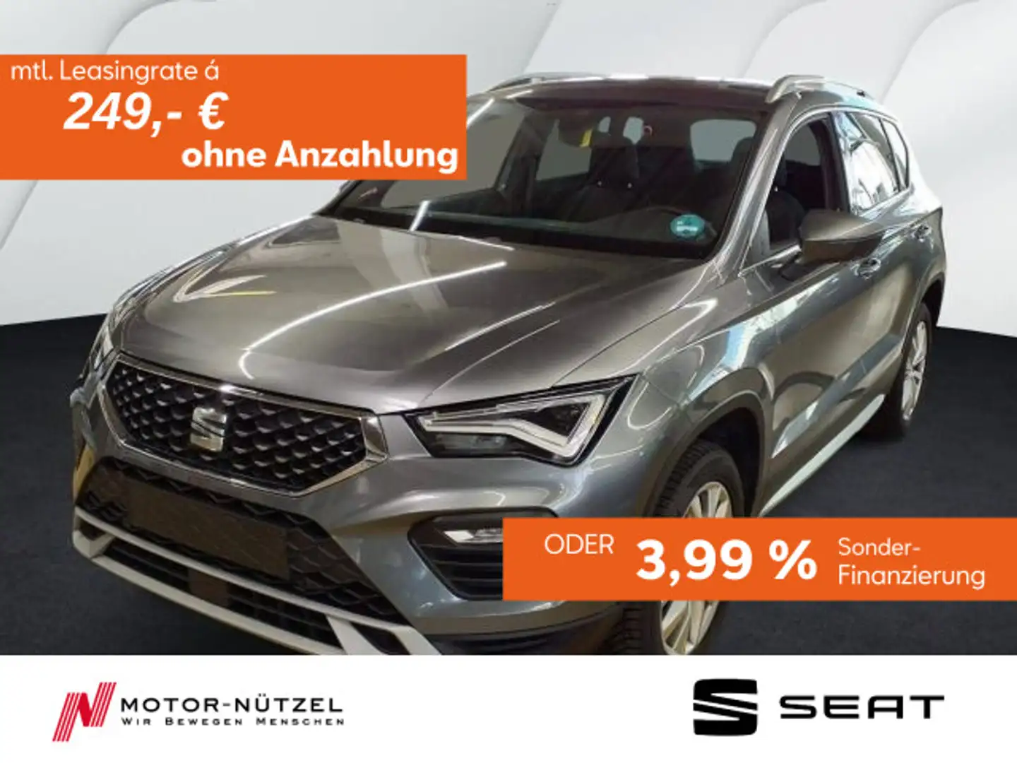 SEAT Ateca 1.5 TSI DSG X-PERIENCE LED+NAV+ACC+SHZ+RFK Grau - 1