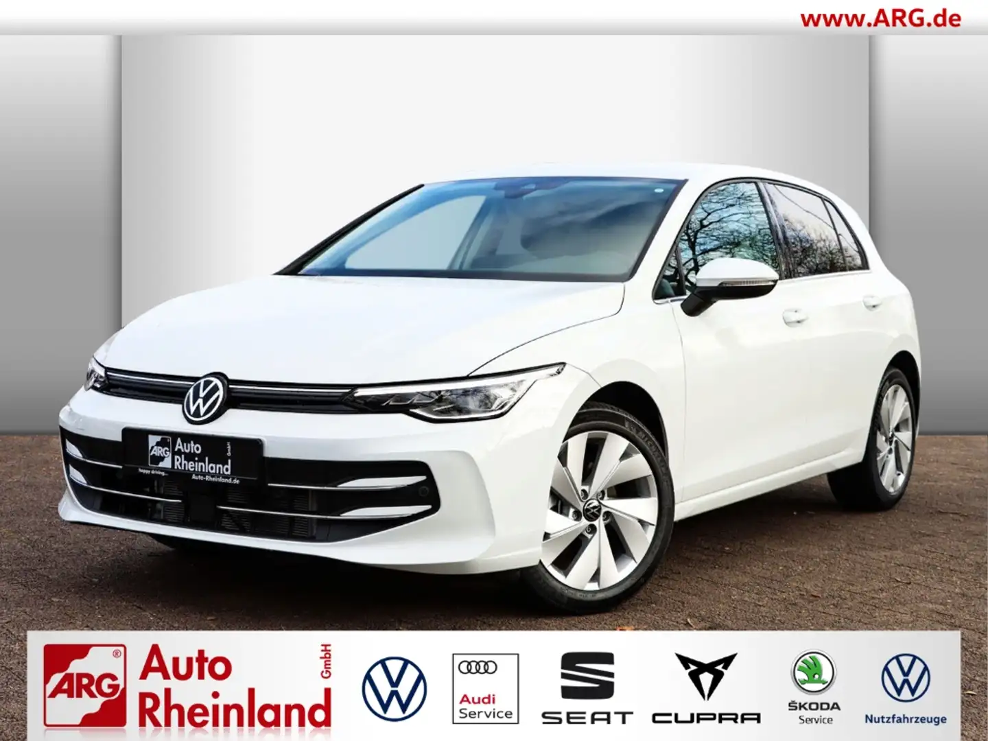 Volkswagen Golf Style 1,5 l TSI 6-Gang/WINTERP./LICHT&SICHT/ABGEDU Biały - 1
