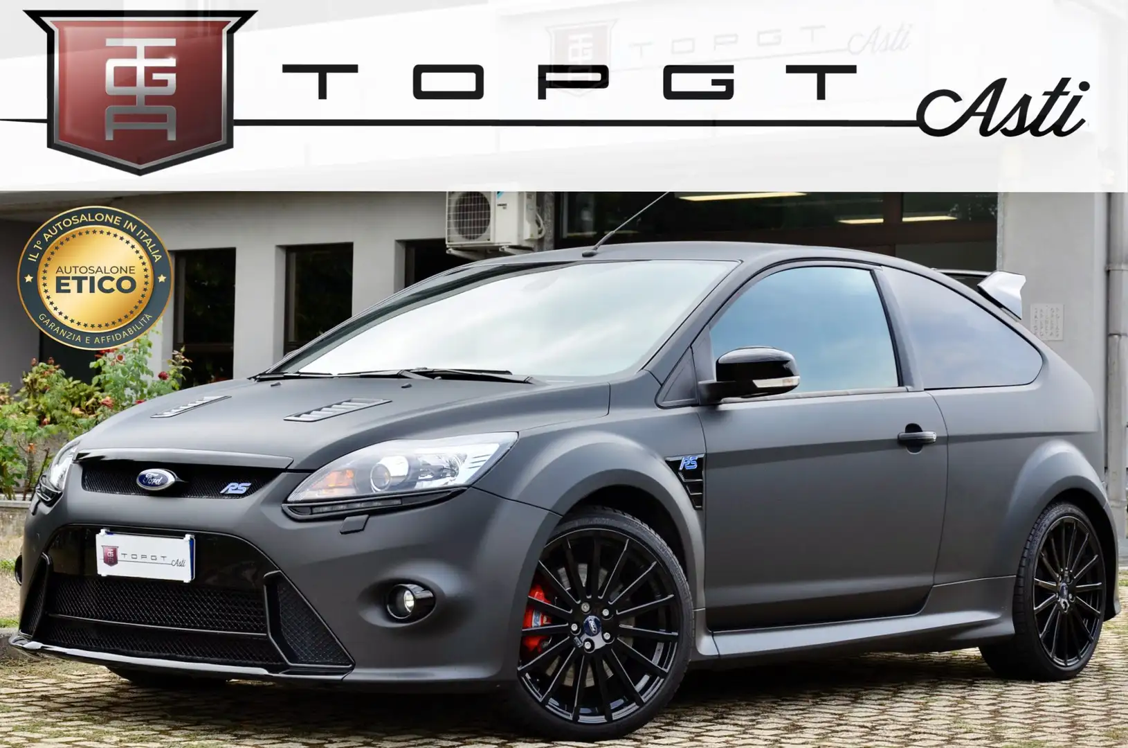 Ford Focus 3p 2.5t RS500 350cv UNICA IN EUROPA IN VENDITA Nero - 1