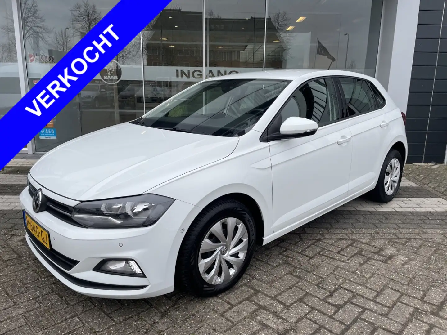 Volkswagen Polo 1.0 TSI Comfortline Adaptive cruise Carplay Armste Wit - 1