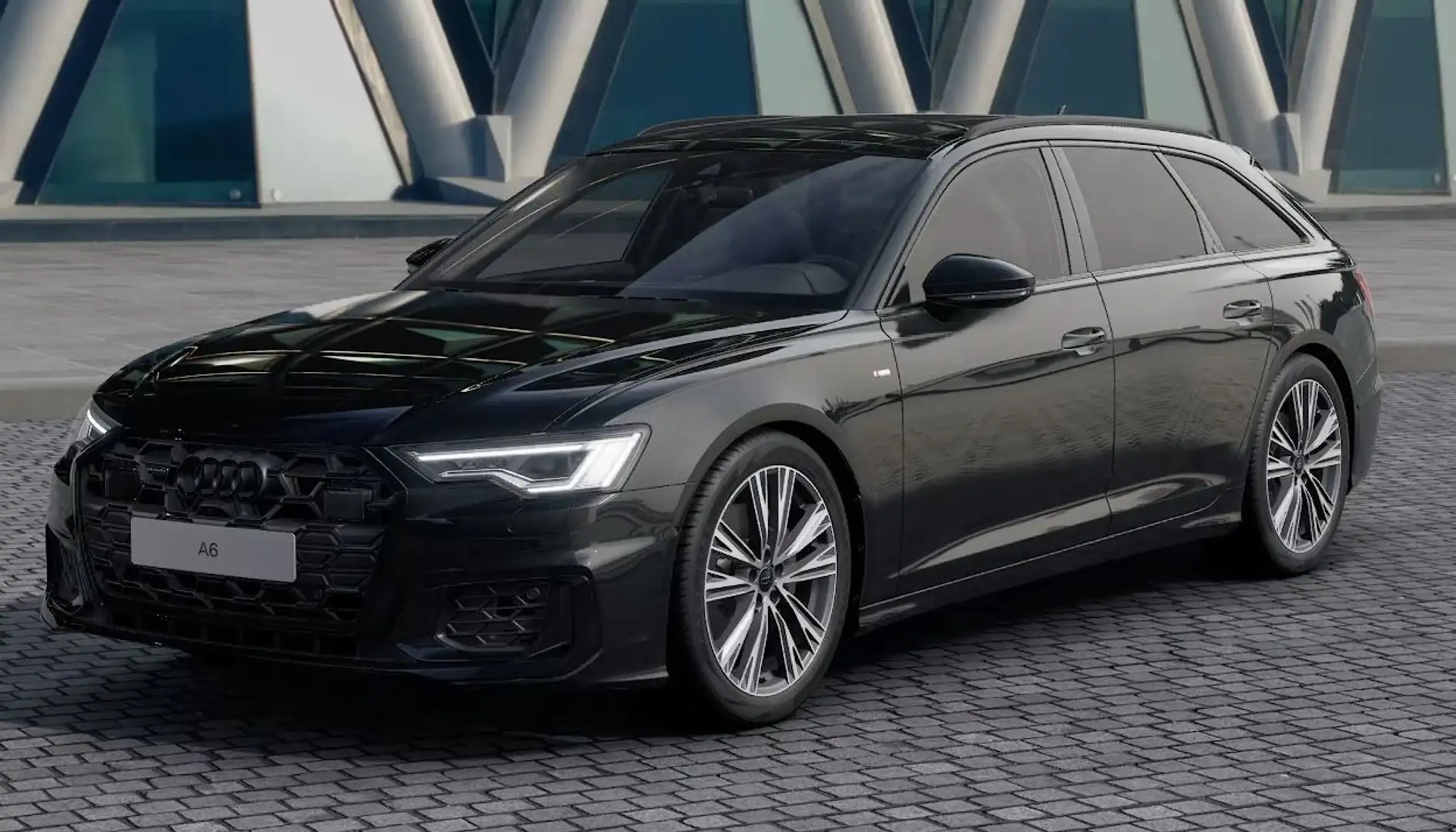 Audi A6 Avant 50TDI qu S LINE BLACK PANO AHK MATRIX Schwarz - 1