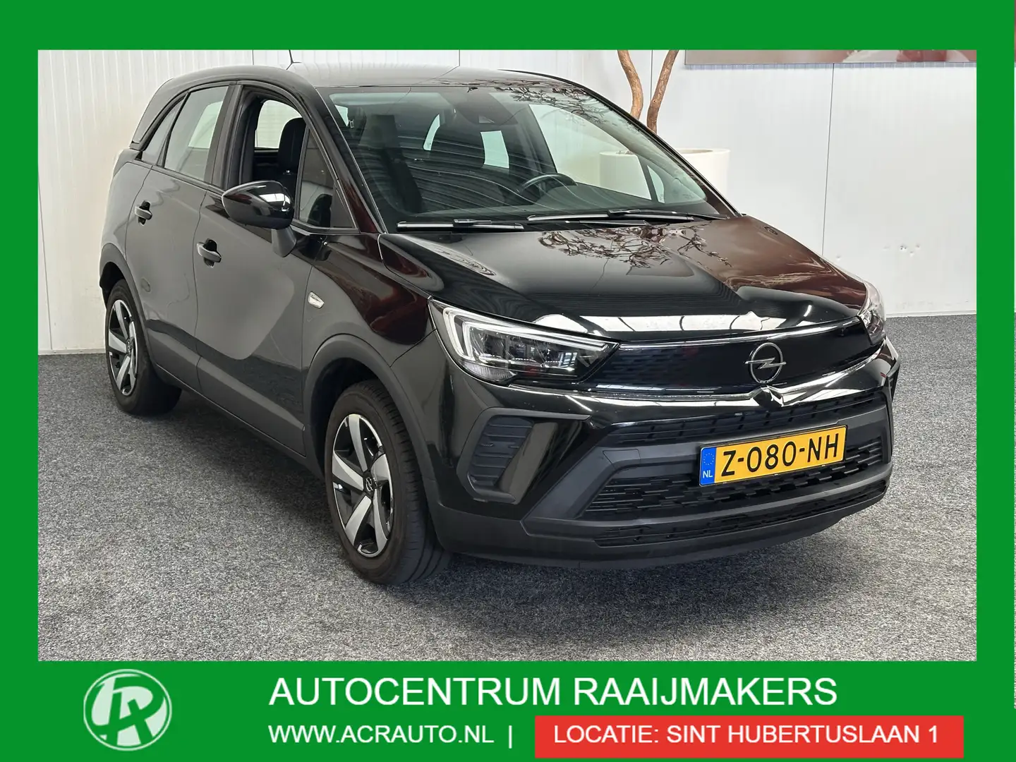 Opel Crossland 1.2 EDITION NAVIGATIE AIRCO CRUISE CONTROL APPLE C Zwart - 1