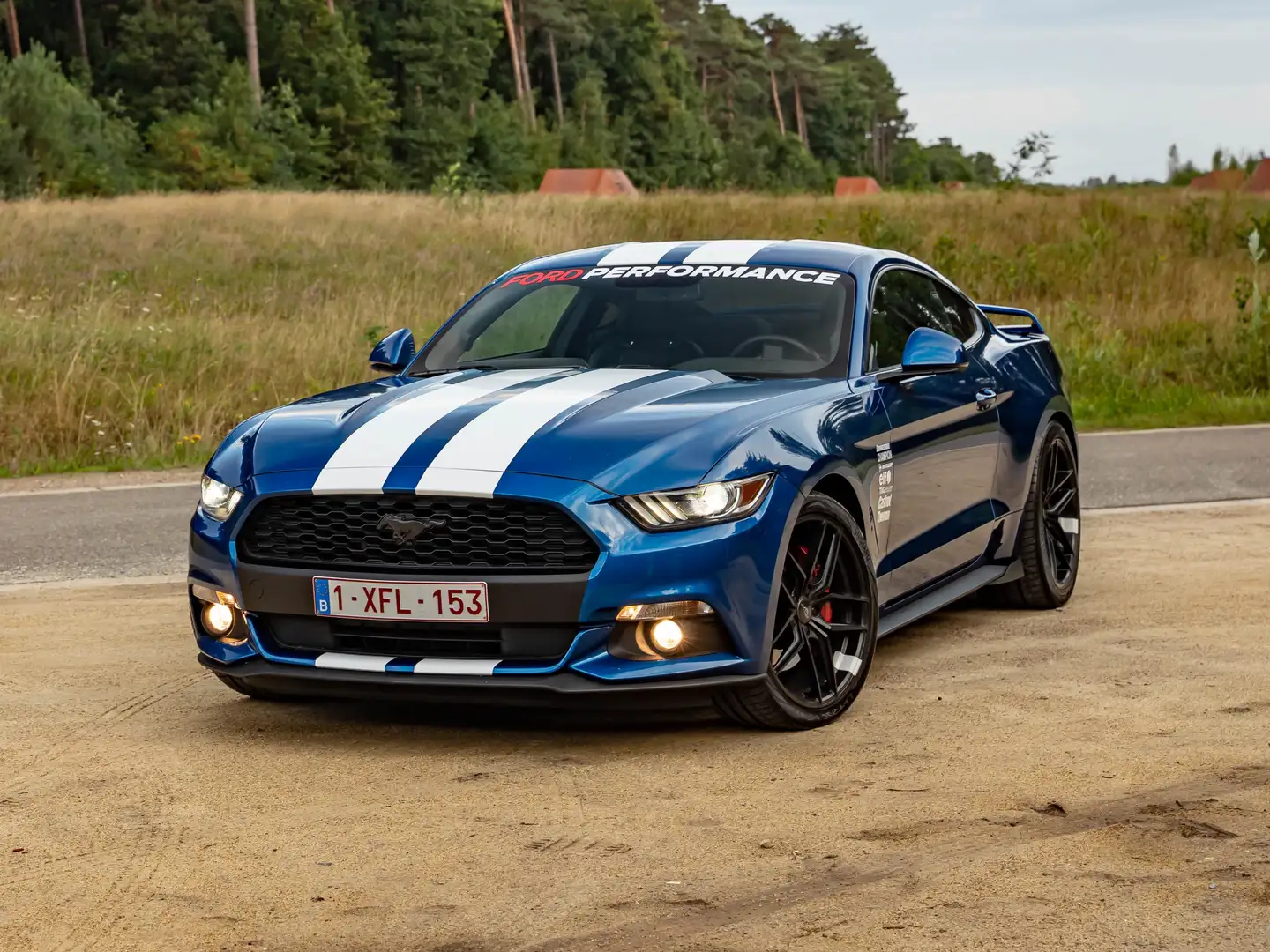 Ford Mustang 2.3 EcoBoost, Breedset 20", Prins LPG-installatie plava - 1