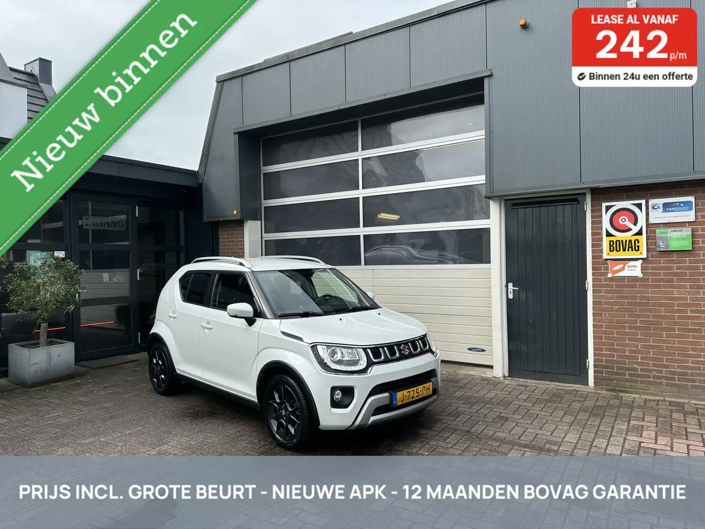 Suzuki Ignis 1.2 Smart Hybrid Style ECC/TH *ALL-IN PRIJS* Wit - 1