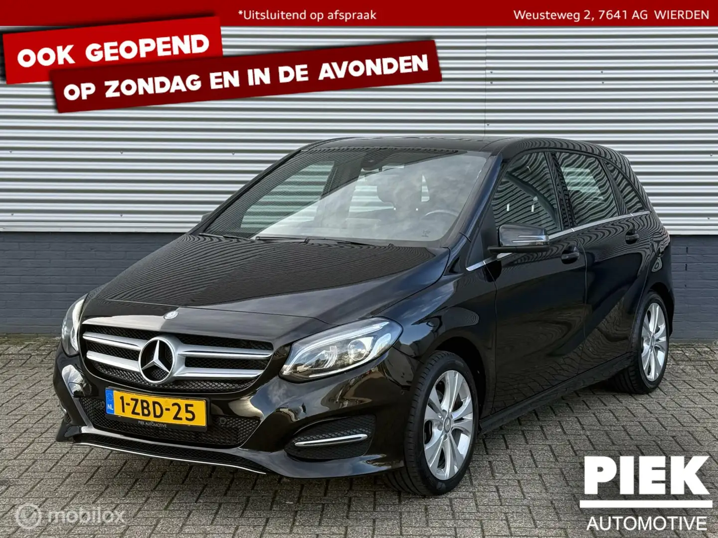Mercedes-Benz B 200 Prestige AUTOMAAT, PANORAMADAK Czarny - 1