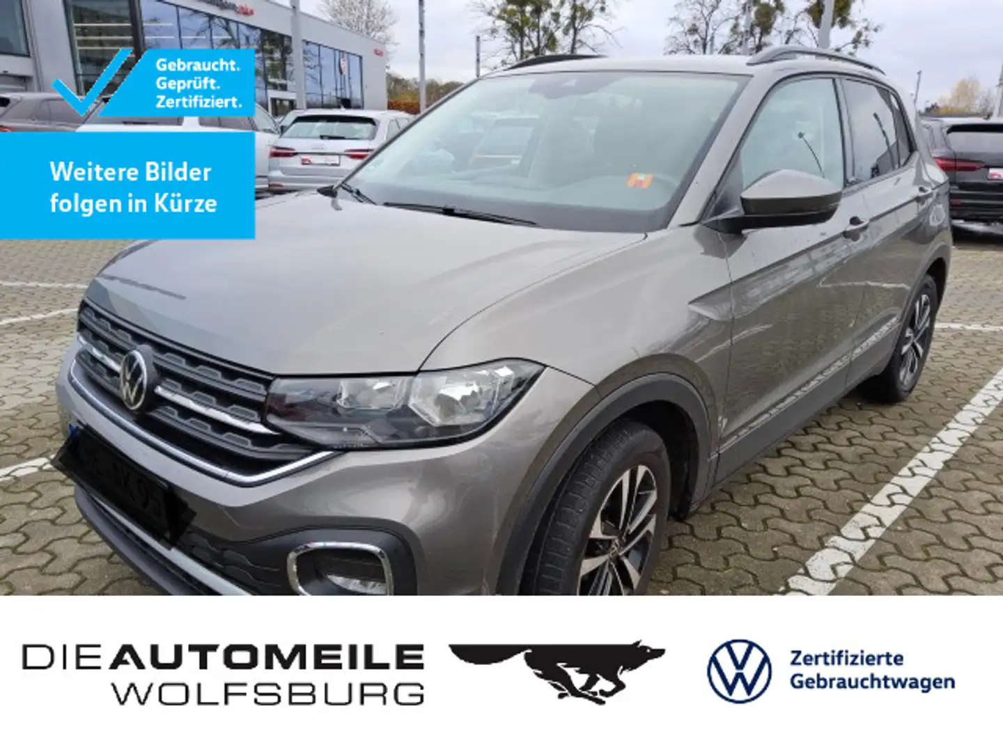 Volkswagen T-Cross 1.0 TSI United ACC/Einparkhi/Multilenk Grau - 1