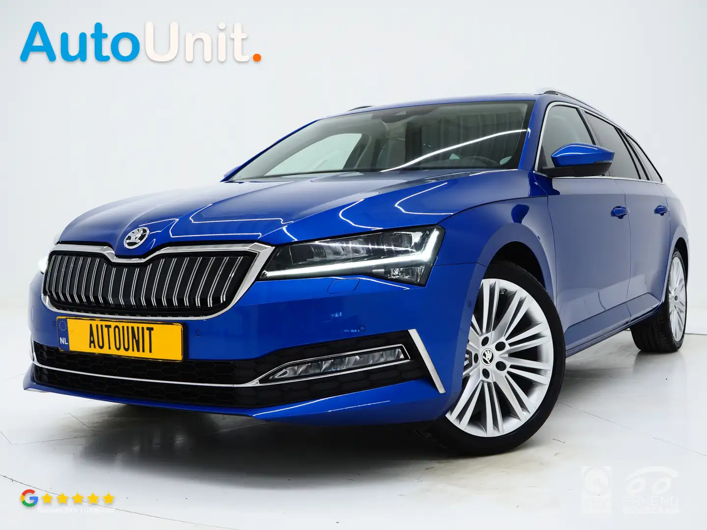 Skoda Superb Combi 1.4 TSI iV 218PK | Panoramadak | Trekhaak | Blau - 1