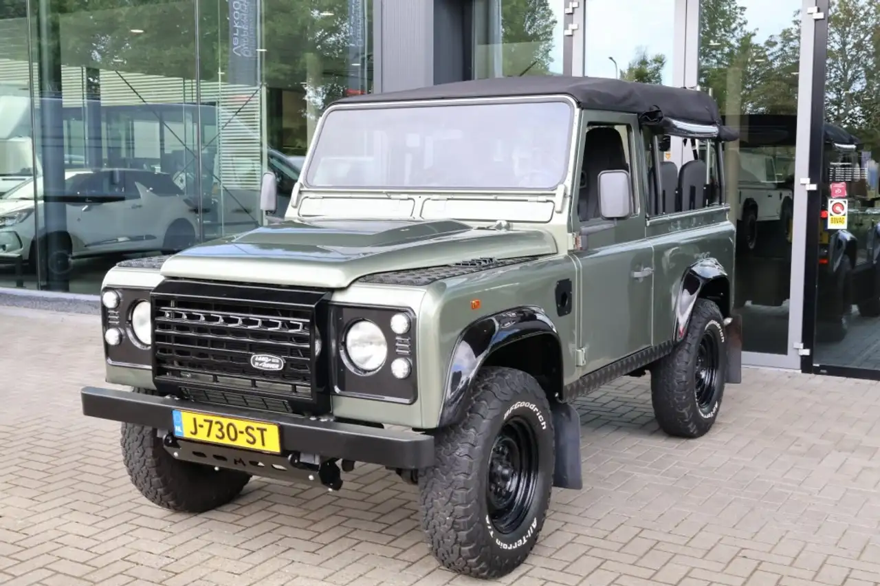 Land Rover Defender 90*BENZINE*SOFTTOP*EXMOOR*PANGEA GREEN*TOP STAAT*, foto 12