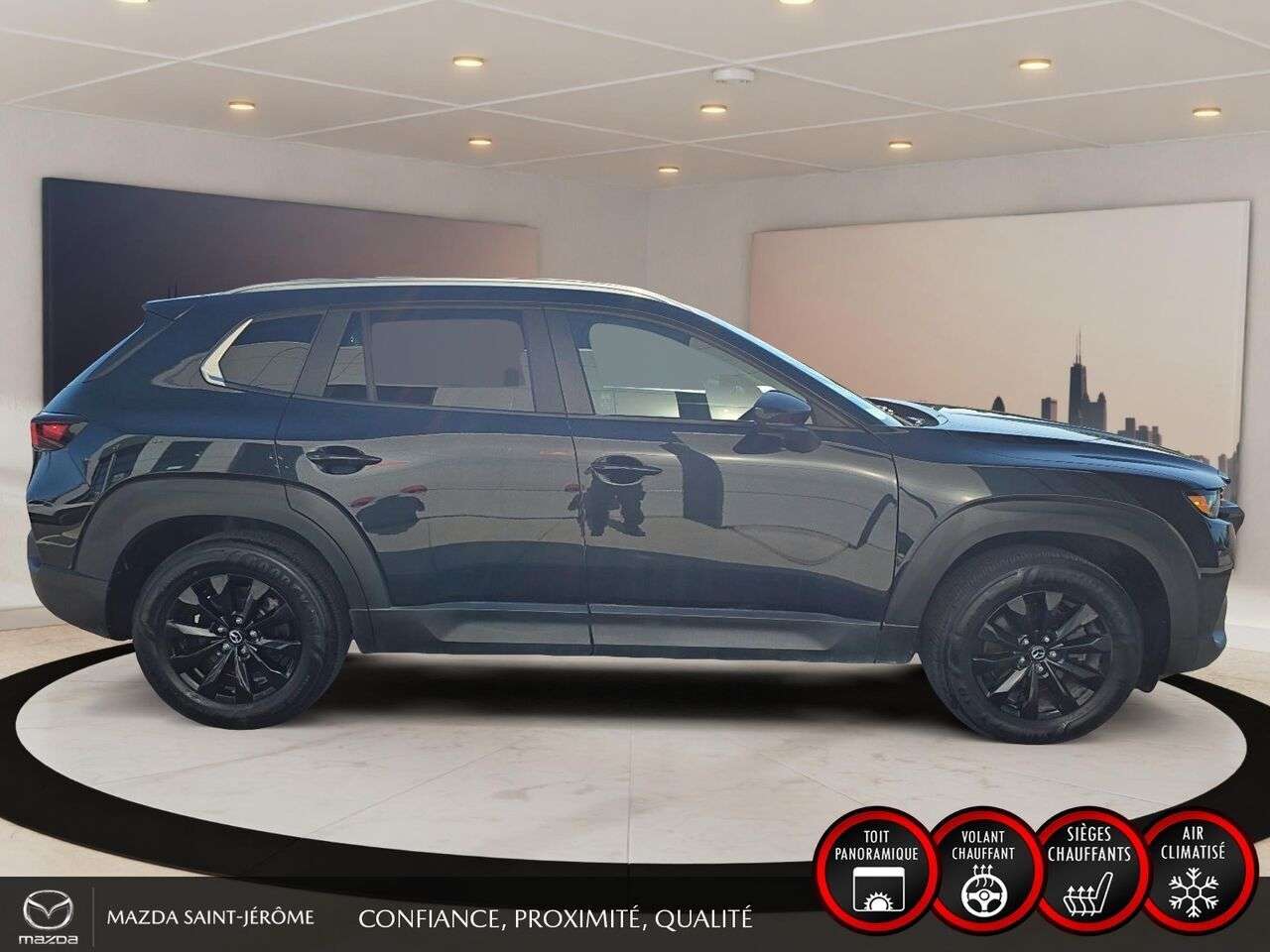2025 Mazda CX-50 GS-L 1 PROPRIÉTAIRE JAMAIS ACCIDENTÉ TOIT — photo 1