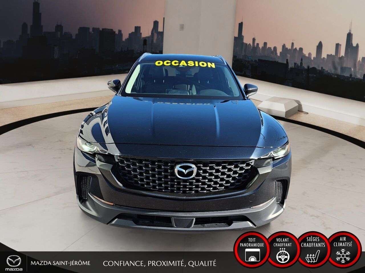 2025 Mazda CX-50 GS-L 1 PROPRIÉTAIRE JAMAIS ACCIDENTÉ TOIT — photo 1