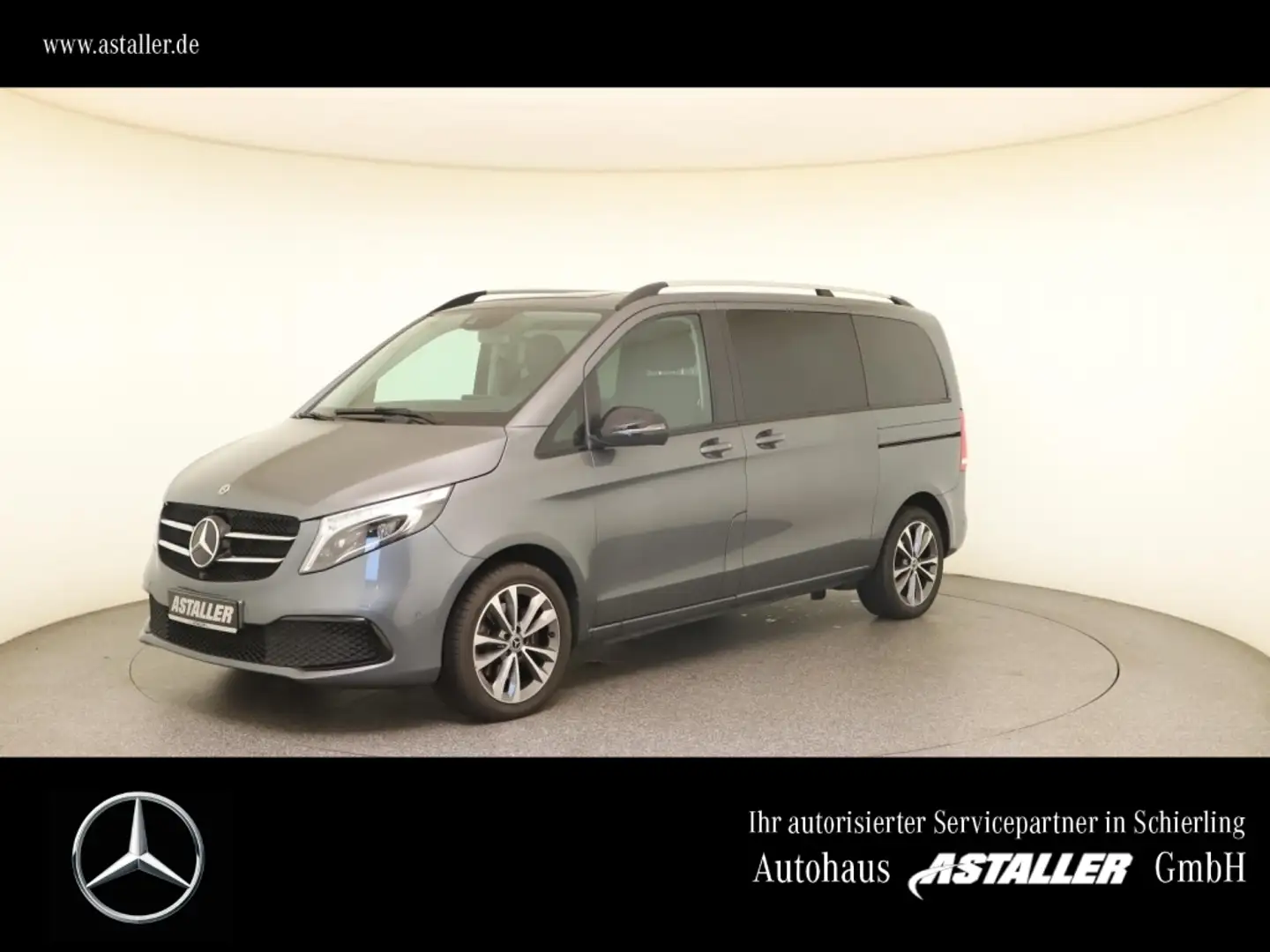 Mercedes-Benz V 300 d 4M Avantgarde Edition Kompakt L1 Nightp siva - 1