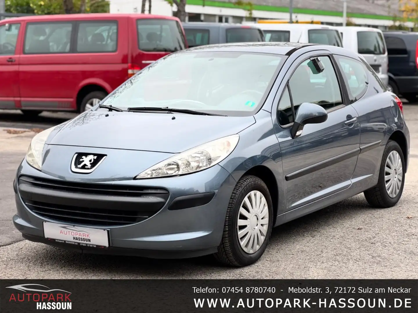 Peugeot 207 Tendance TÜV 11/25 SHZ Multi Klima Grau - 1