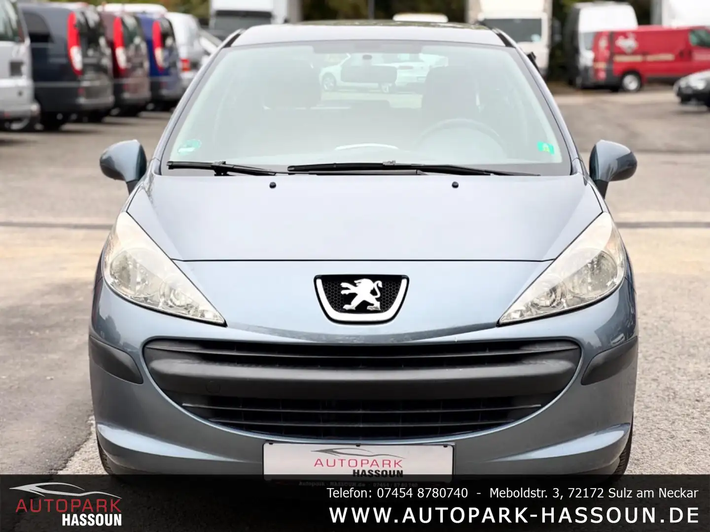 Peugeot 207 Tendance TÜV 11/25 SHZ Multi Klima Grau - 2