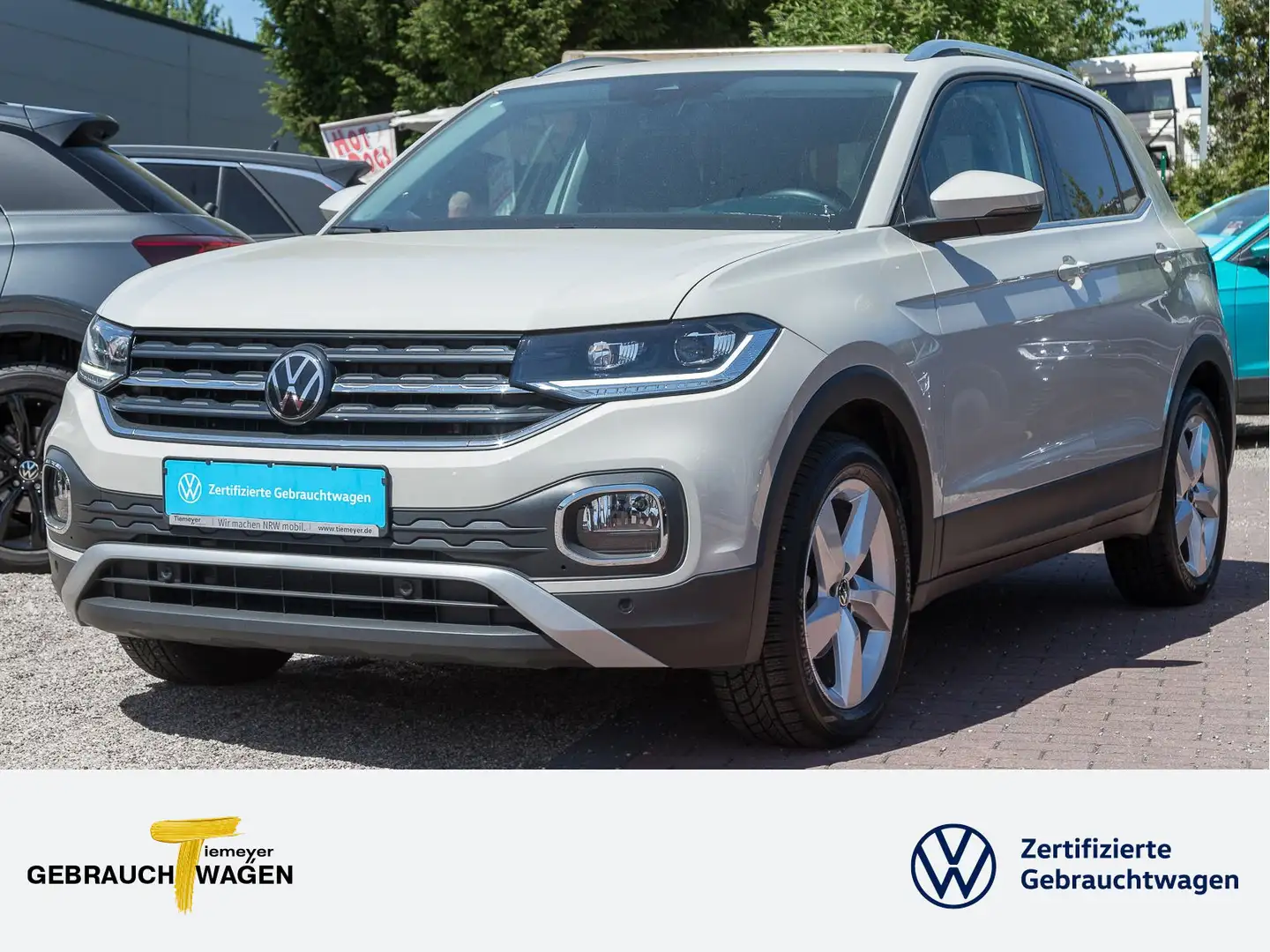 Volkswagen T-Cross 1.0 TSI STYLE LED SITZH APP-CONNECT LM17 Grigio - 1