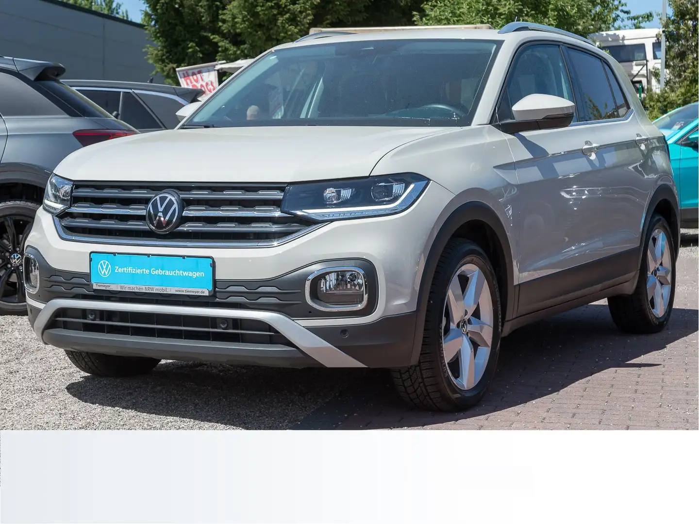 Volkswagen T-Cross 1.0 TSI STYLE LED SITZH APP-CONNECT LM17 Grigio - 2
