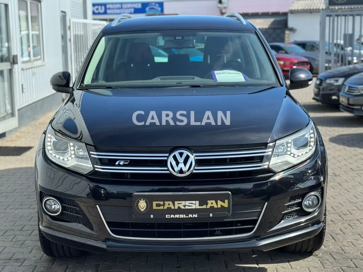 Volkswagen Tiguan 2.0 TDI R LINE 4MOTION 1.HAND+LED+AHK+PDC Schwarz - 2