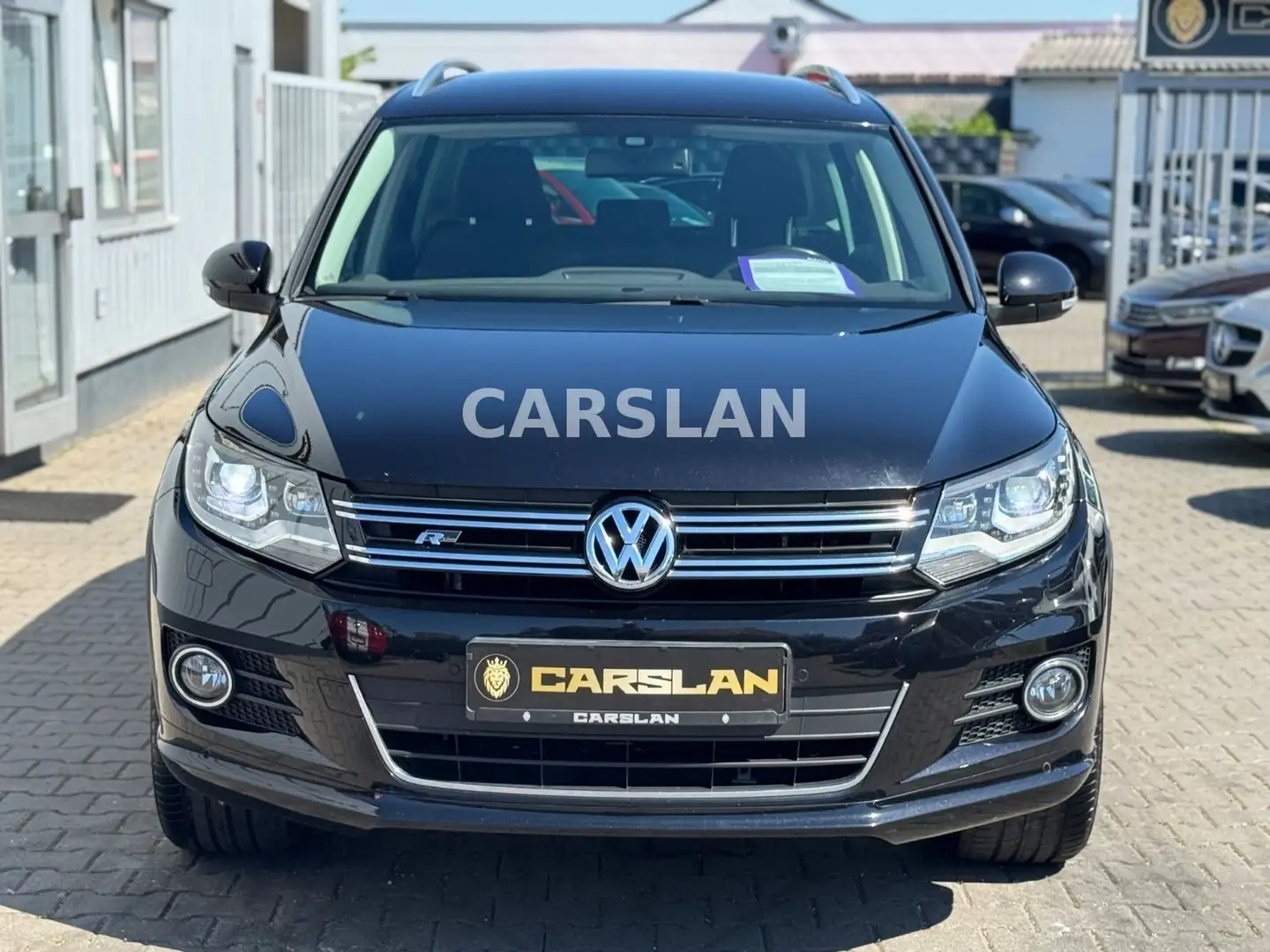 Volkswagen Tiguan 2.0 TDI R LINE 4MOTION 1.HAND+LED+AHK+PDC Schwarz - 2