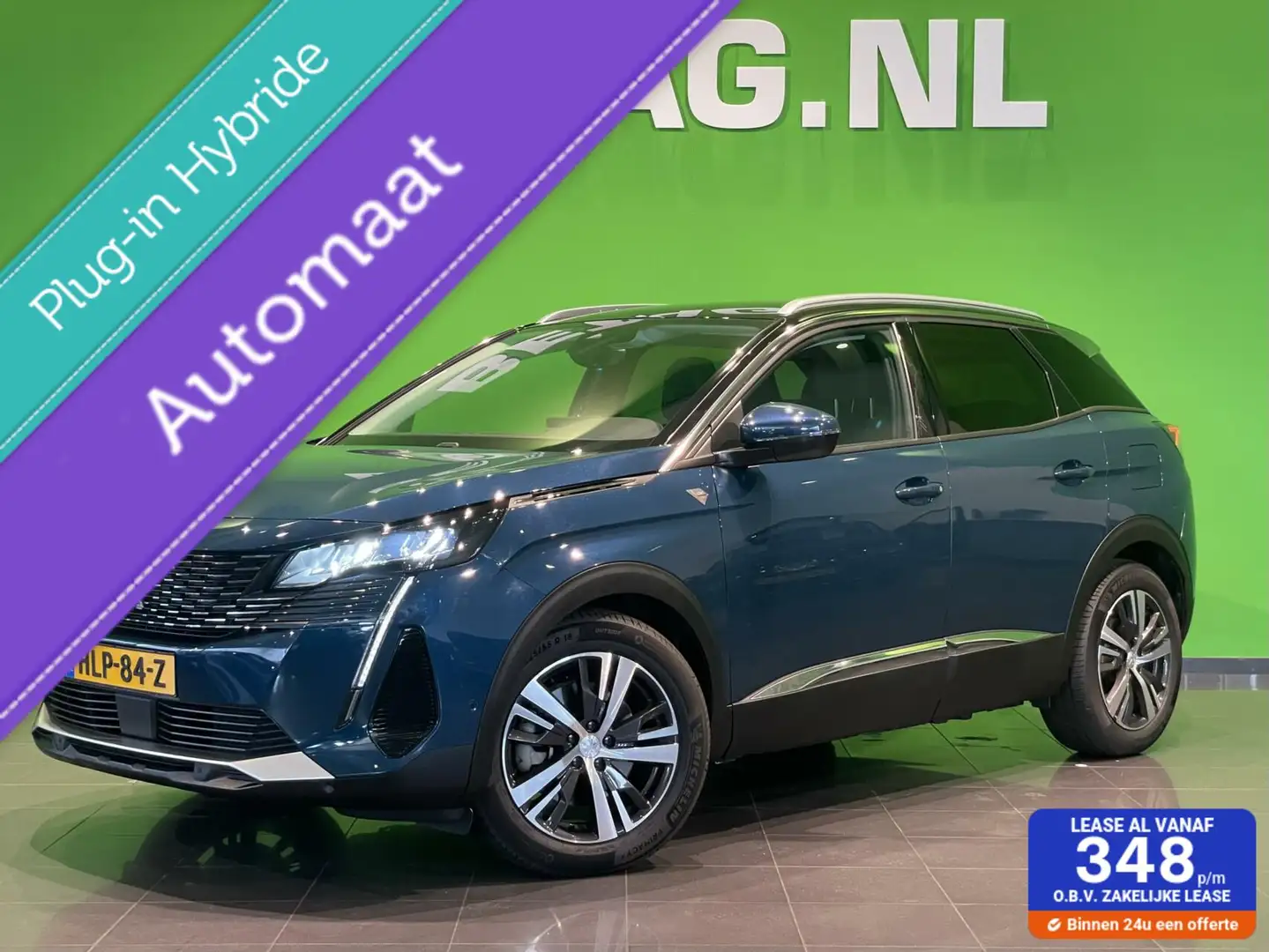 Peugeot 3008 1.6 HYbrid 225 Road Trip | 23.000 KM | Blauw - 1