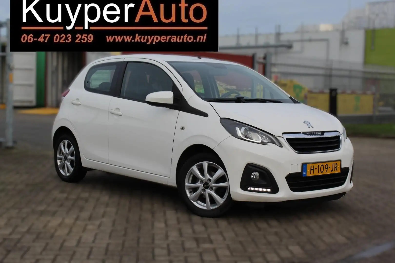 Peugeot 108 1.0 e-VTi Active nap 1E EIG, AIRCO BLUETOOTH ISOFI Blanc - 1