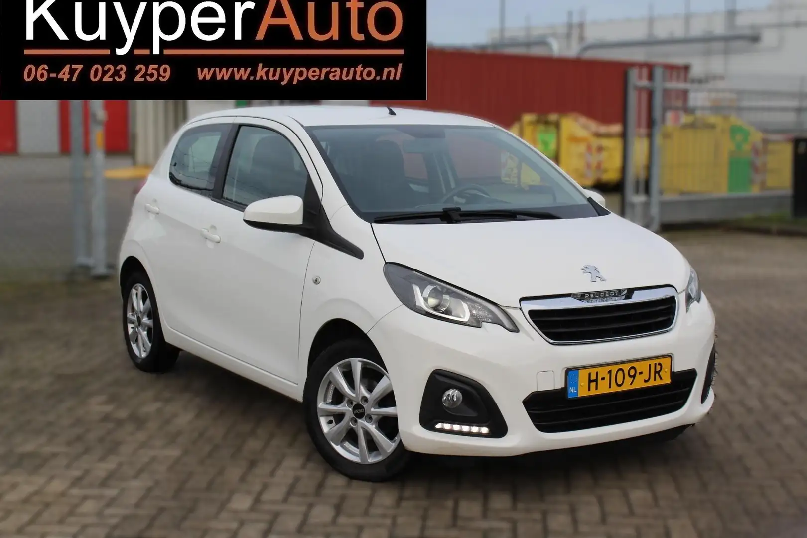 Peugeot 108 1.0 e-VTi Active nap 1E EIG, AIRCO BLUETOOTH ISOFI Blanc - 2